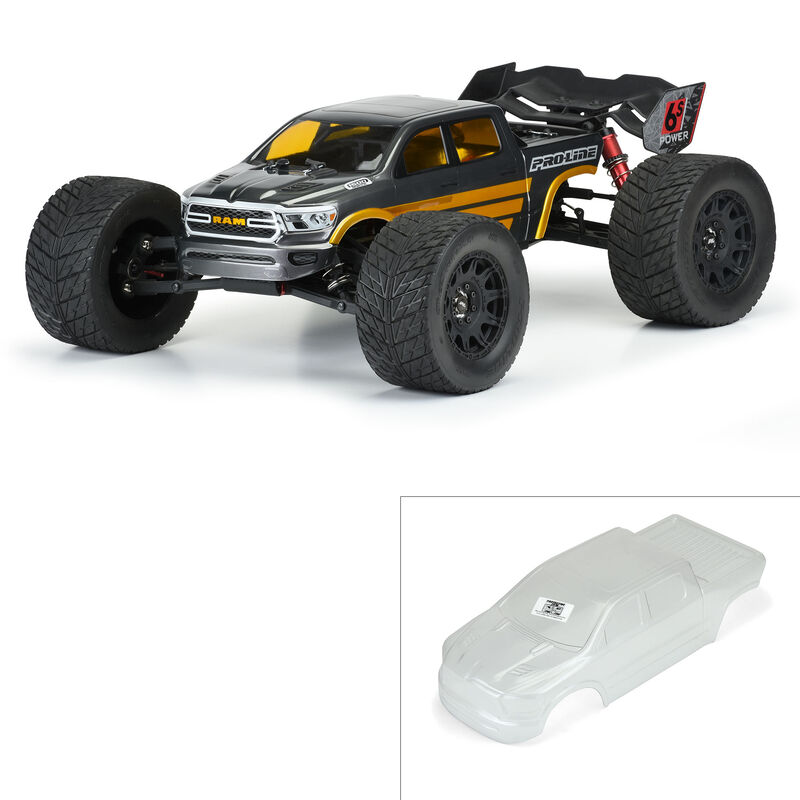 Proline 1/8 ARRMA Kraton 6S  Pre-Cut 2020 Ram Rebel 1500 Clear B